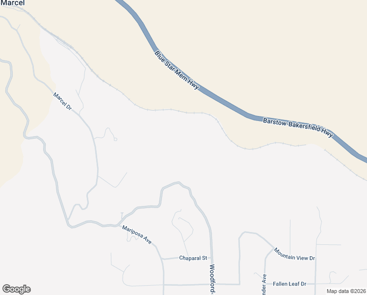 map of restaurants, bars, coffee shops, grocery stores, and more near 24700 Woodford-Tehachapi Road in Tehachapi
