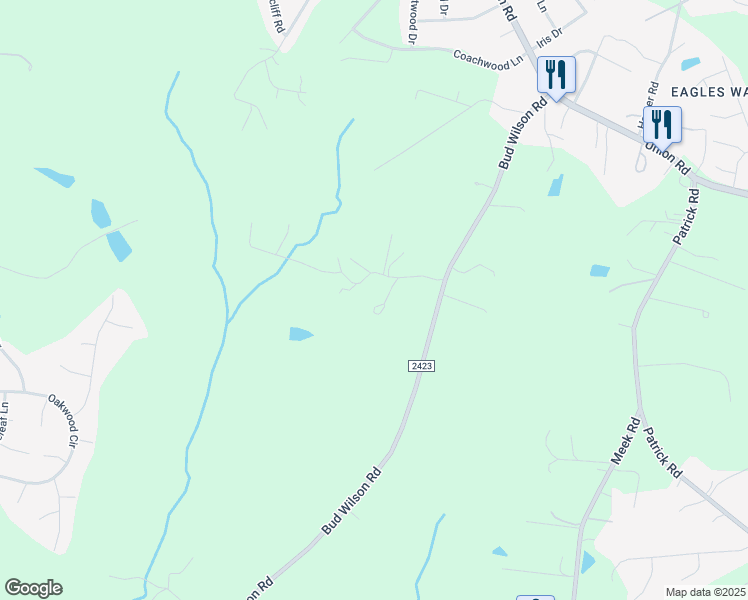 map of restaurants, bars, coffee shops, grocery stores, and more near 527 Wilmot Trail in Gastonia