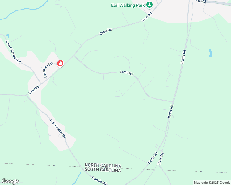 map of restaurants, bars, coffee shops, grocery stores, and more near 106 Blackley Circle in Shelby