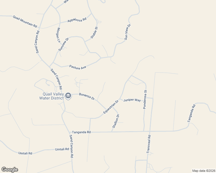 map of restaurants, bars, coffee shops, grocery stores, and more near 26000 Arabian Place in Tehachapi