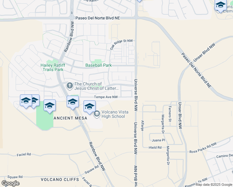 map of restaurants, bars, coffee shops, grocery stores, and more near 8808 Globe Street in Albuquerque