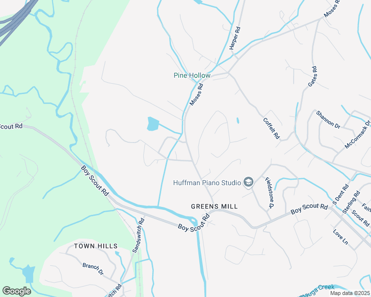 map of restaurants, bars, coffee shops, grocery stores, and more near 322 Jeanne Lane in Middle Valley