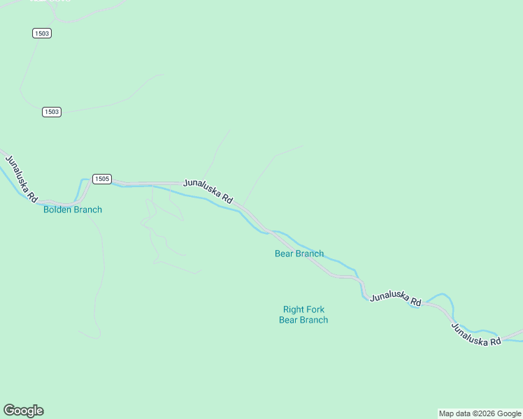 map of restaurants, bars, coffee shops, grocery stores, and more near 2509 Junaluska Road in Andrews