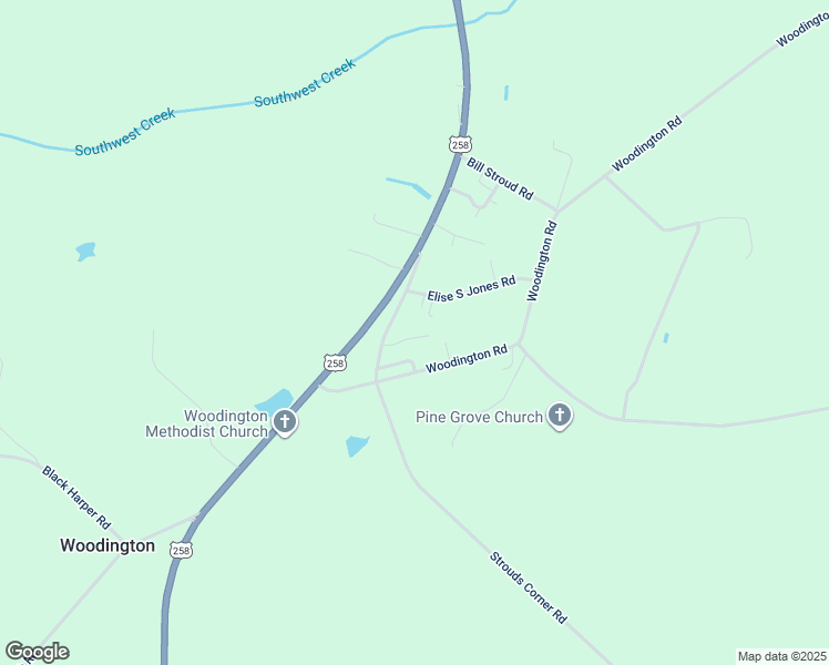 map of restaurants, bars, coffee shops, grocery stores, and more near 132 Rockwood Drive in Kinston