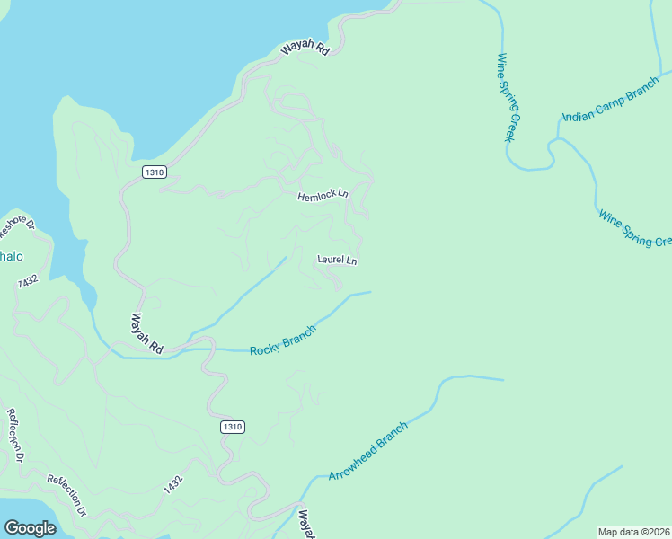 map of restaurants, bars, coffee shops, grocery stores, and more near 329 Laurel Lane in Aquone