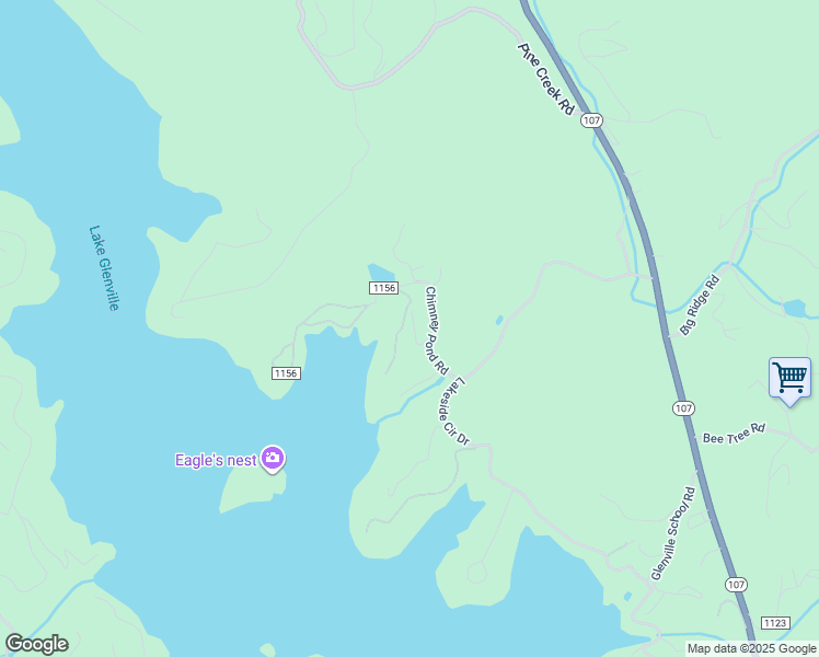 map of restaurants, bars, coffee shops, grocery stores, and more near 240 Lagoon Road in Glenville