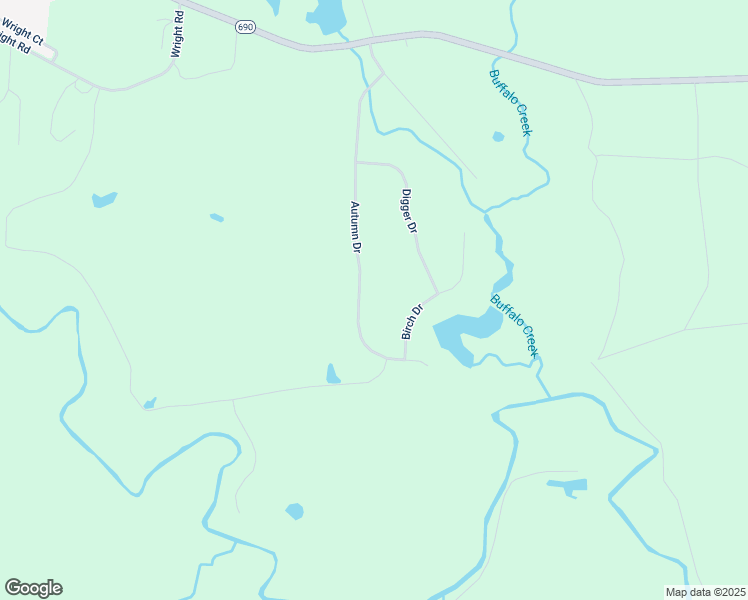map of restaurants, bars, coffee shops, grocery stores, and more near 157 Autumn Dr in Vass