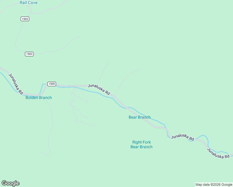 map of restaurants, bars, coffee shops, grocery stores, and more near 2509 Junaluska Road in Andrews