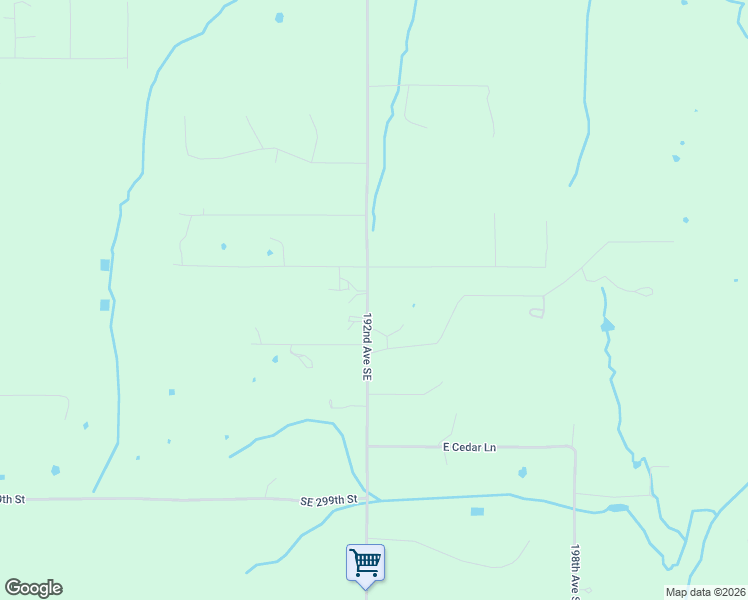 map of restaurants, bars, coffee shops, grocery stores, and more near 3001 192nd Avenue Southeast in Noble