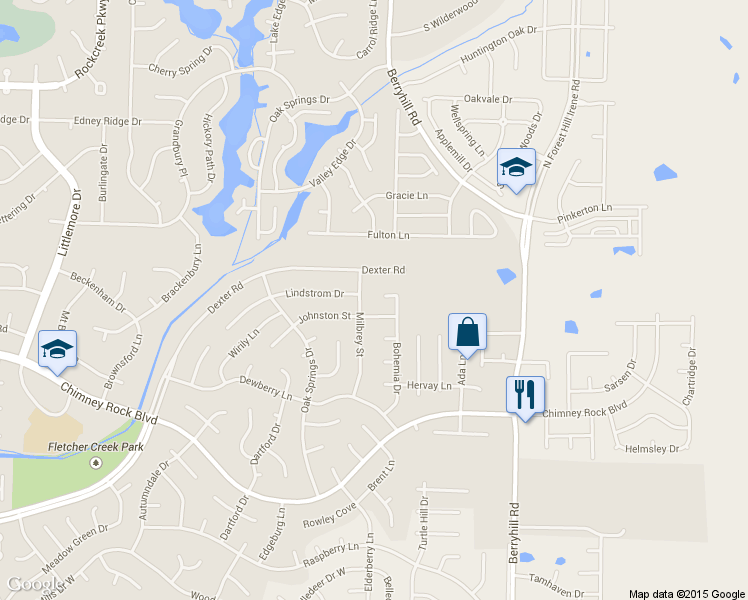 map of restaurants, bars, coffee shops, grocery stores, and more near 2083 Bohemia Cove in Cordova