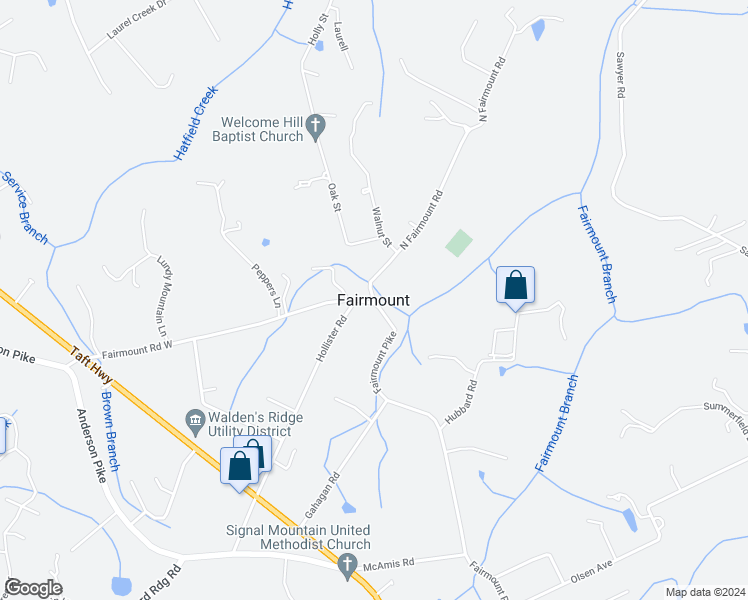 map of restaurants, bars, coffee shops, grocery stores, and more near in Fairmount