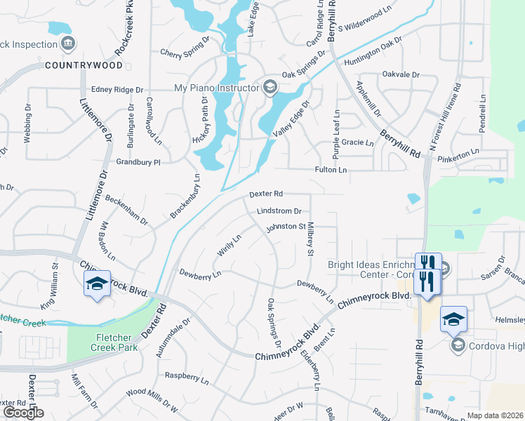 map of restaurants, bars, coffee shops, grocery stores, and more near in Shelby County