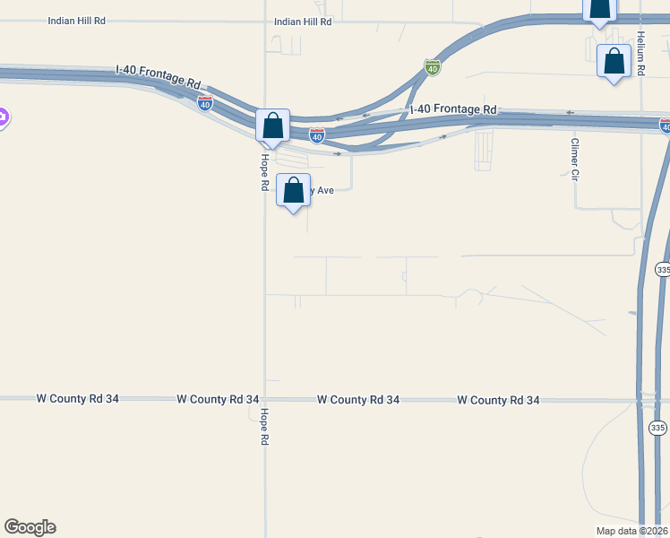 map of restaurants, bars, coffee shops, grocery stores, and more near 3001 Damon Drive in Amarillo