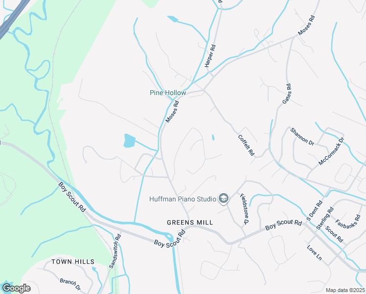 map of restaurants, bars, coffee shops, grocery stores, and more near 7128 Cane Hollow Road in Middle Valley