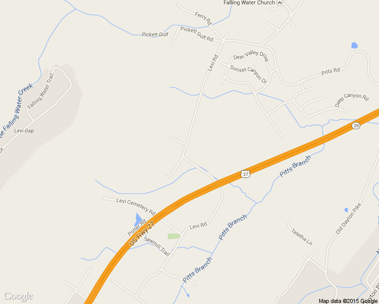 map of restaurants, bars, coffee shops, grocery stores, and more near 6304 Levi Road in Hamilton County
