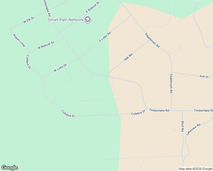 map of restaurants, bars, coffee shops, grocery stores, and more near Oak Court in Ramah