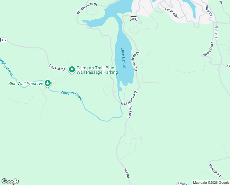 map of restaurants, bars, coffee shops, grocery stores, and more near 1428 West Lakeshore Drive in Landrum