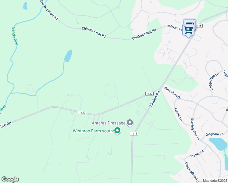 map of restaurants, bars, coffee shops, grocery stores, and more near 825 Winston Pines Drive in Aberdeen