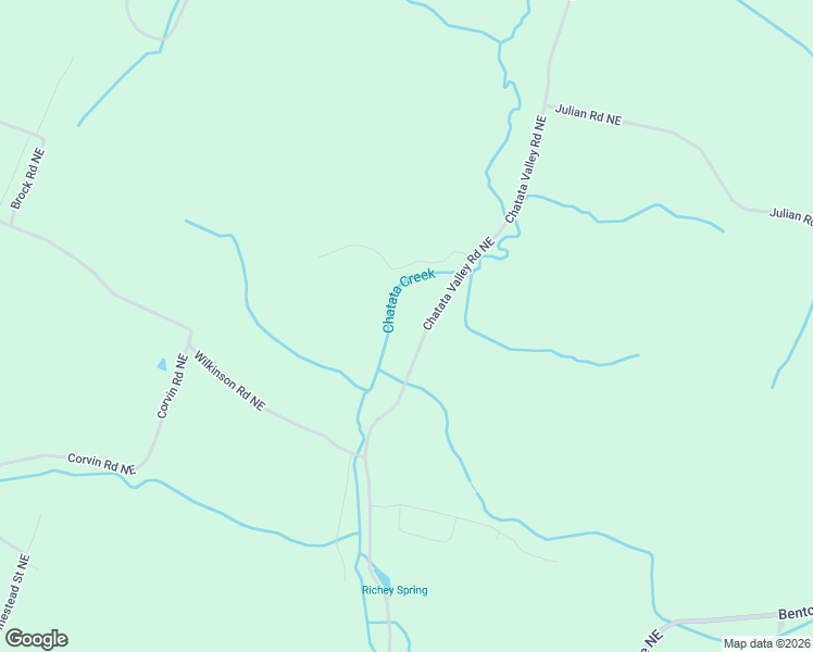 map of restaurants, bars, coffee shops, grocery stores, and more near 483 Chatata Valley Road Northeast in Cleveland