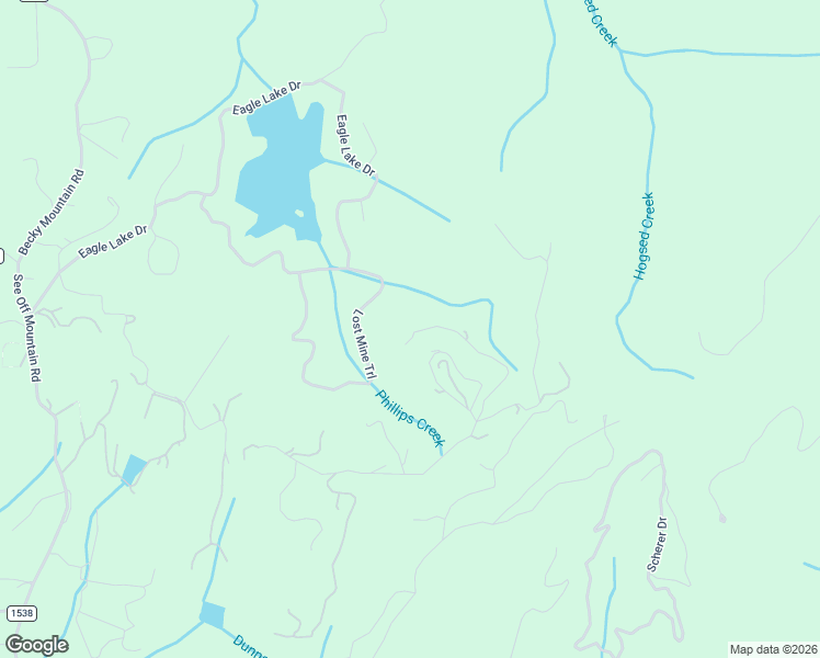 map of restaurants, bars, coffee shops, grocery stores, and more near 282 Walnut Ridge Road in Brevard