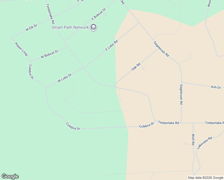 map of restaurants, bars, coffee shops, grocery stores, and more near Oak Court in Ramah