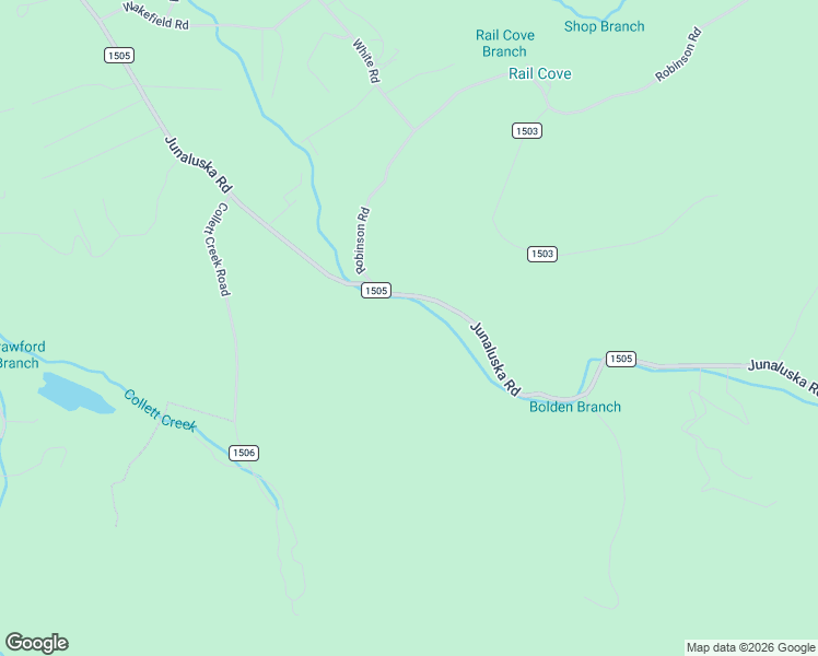 map of restaurants, bars, coffee shops, grocery stores, and more near 1408 Junaluska Road in Andrews