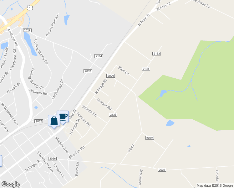 map of restaurants, bars, coffee shops, grocery stores, and more near 850 Sheldon Road in Southern Pines