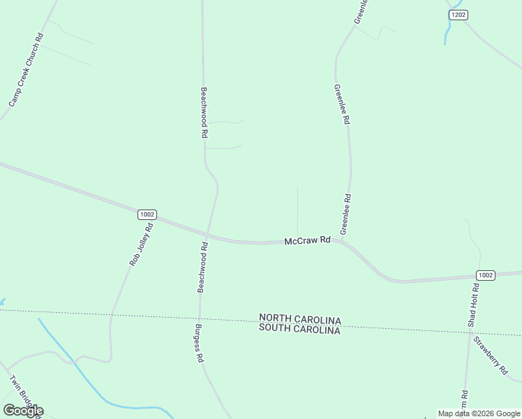 map of restaurants, bars, coffee shops, grocery stores, and more near 2322 McCraw Road in Mooresboro