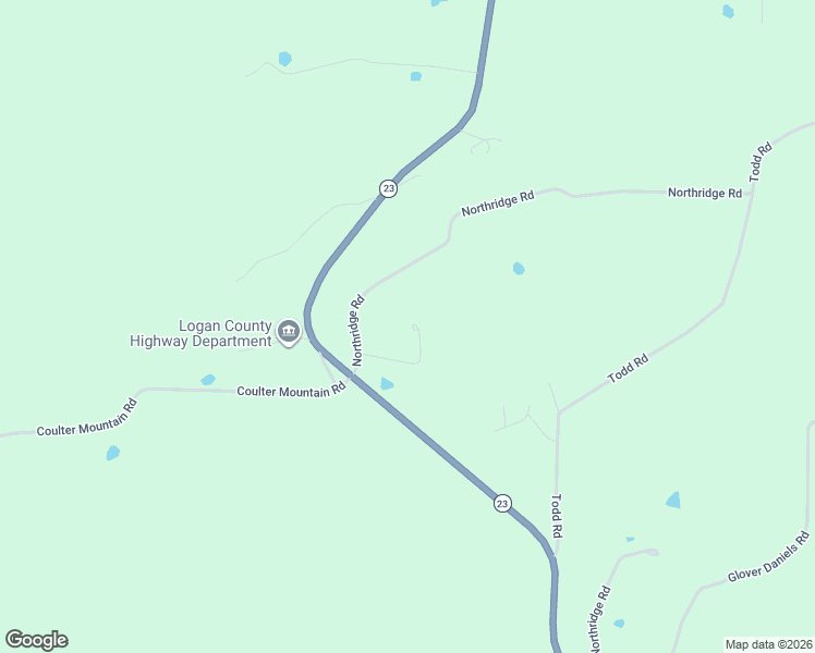 map of restaurants, bars, coffee shops, grocery stores, and more near 64 Northridge Road in Booneville
