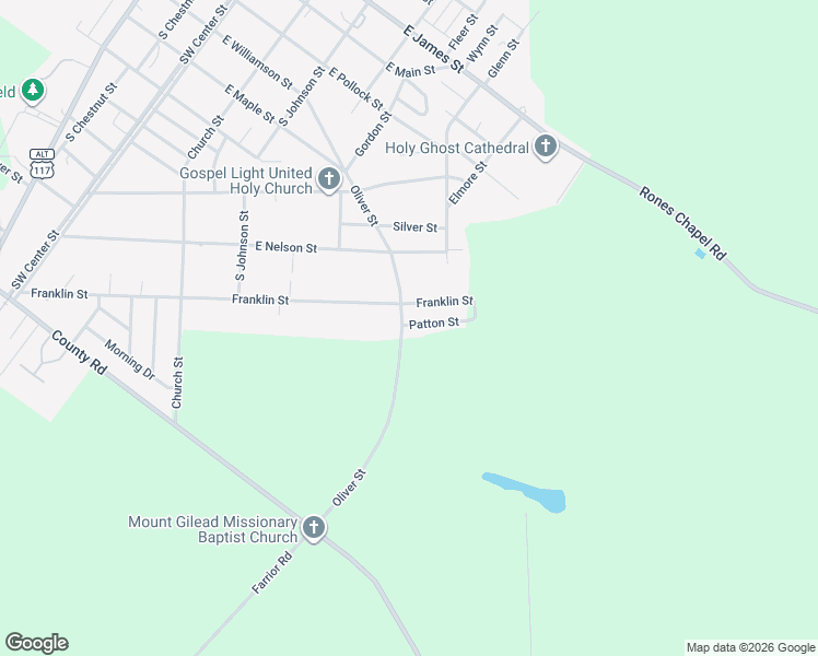 map of restaurants, bars, coffee shops, grocery stores, and more near 900-9416 Oliver Street in Mount Olive