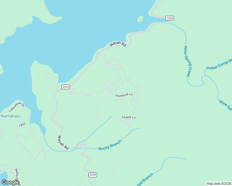 map of restaurants, bars, coffee shops, grocery stores, and more near 74 Hemlock Lane in Topton