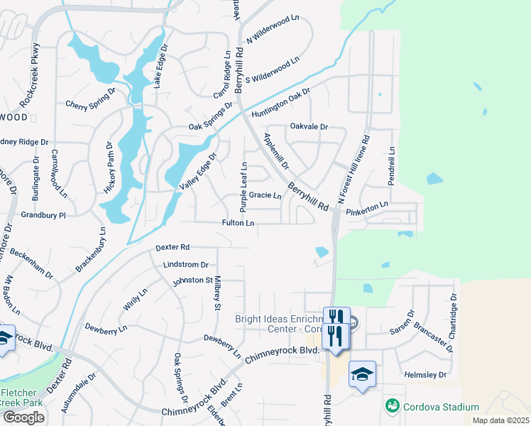map of restaurants, bars, coffee shops, grocery stores, and more near 9073 Weeping Cherry Lane in Memphis