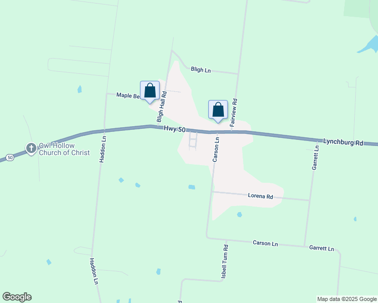 map of restaurants, bars, coffee shops, grocery stores, and more near 93 Carson Drive in Winchester