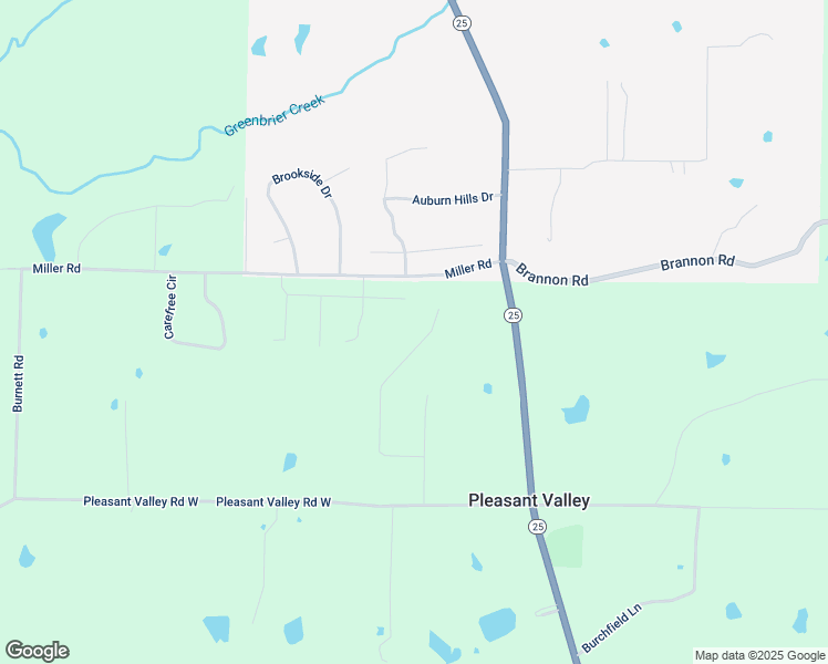 map of restaurants, bars, coffee shops, grocery stores, and more near 23 Sablewood Drive in Greenbrier