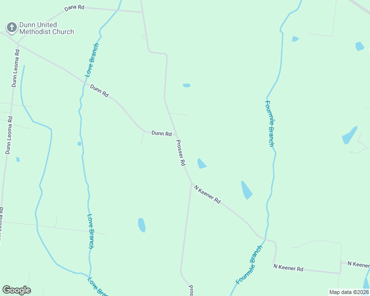 map of restaurants, bars, coffee shops, grocery stores, and more near 1020 Prosser Road in Leoma