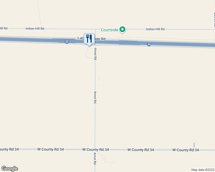 map of restaurants, bars, coffee shops, grocery stores, and more near 2715 Arnot Road in Amarillo