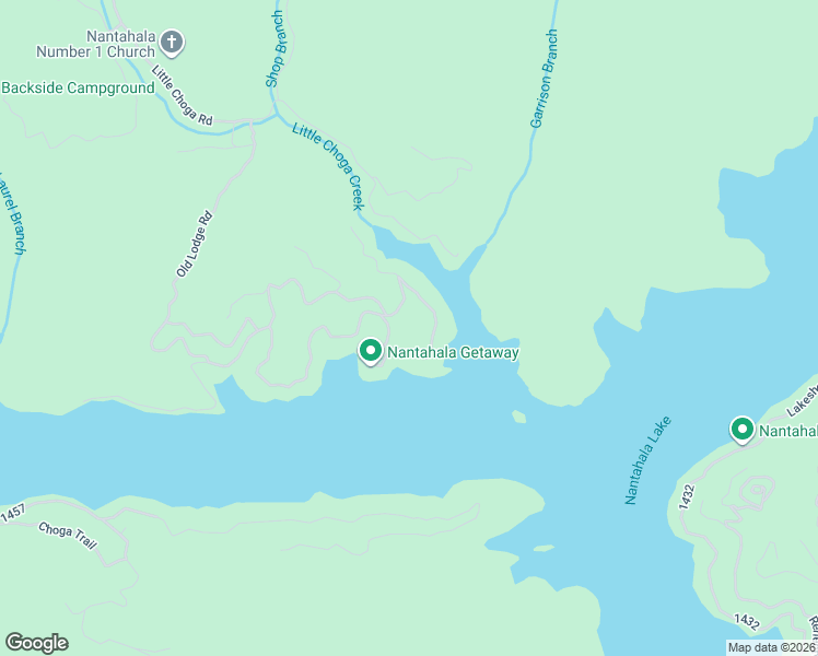 map of restaurants, bars, coffee shops, grocery stores, and more near 167 Rainwater Point in Topton