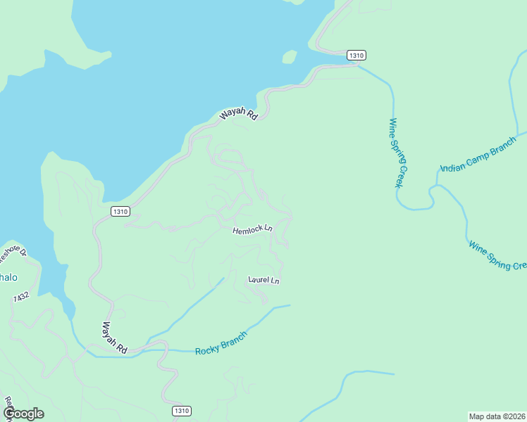 map of restaurants, bars, coffee shops, grocery stores, and more near 8 Lake Ridge Ln in Topton