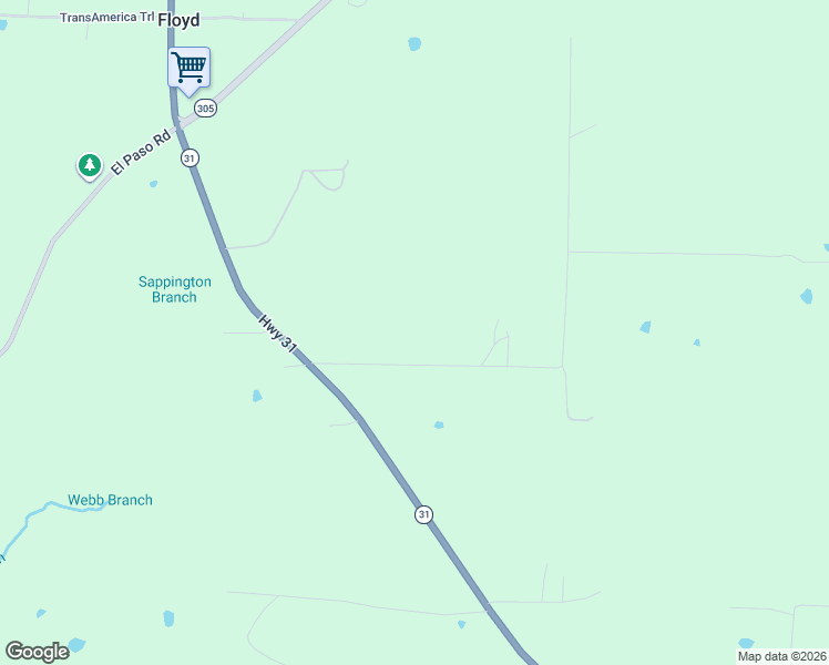 map of restaurants, bars, coffee shops, grocery stores, and more near 121 Donald Choate Road in Beebe