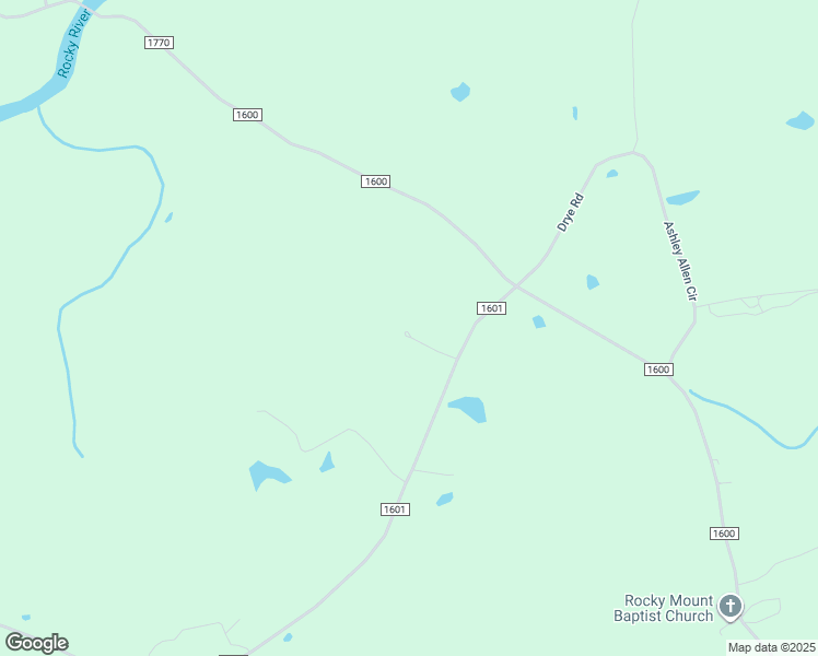 map of restaurants, bars, coffee shops, grocery stores, and more near 210 Drye Road in Polkton