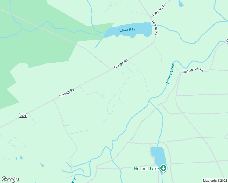 map of restaurants, bars, coffee shops, grocery stores, and more near 1667 Youngs Road in Vass