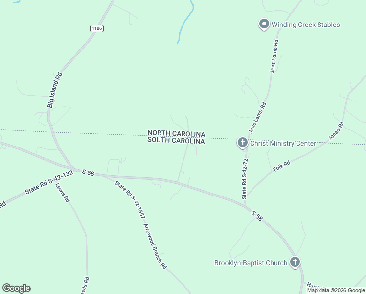map of restaurants, bars, coffee shops, grocery stores, and more near 177 Adams Road in Chesnee