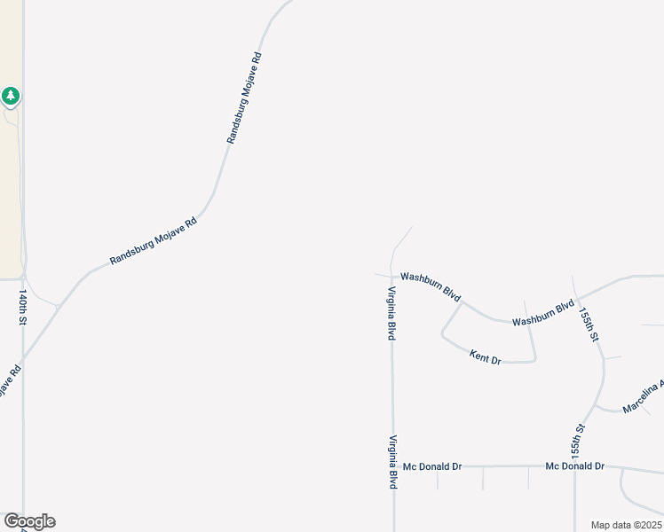 map of restaurants, bars, coffee shops, grocery stores, and more near Washburn Boulevard in California City