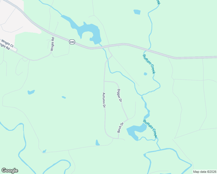 map of restaurants, bars, coffee shops, grocery stores, and more near 109 Autumn Drive in Vass