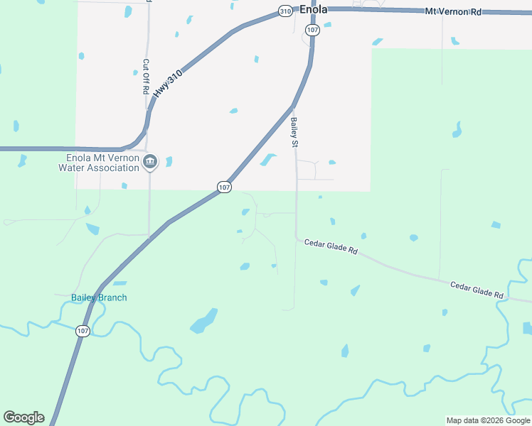 map of restaurants, bars, coffee shops, grocery stores, and more near 32 Bill Bailey Road in Vilonia