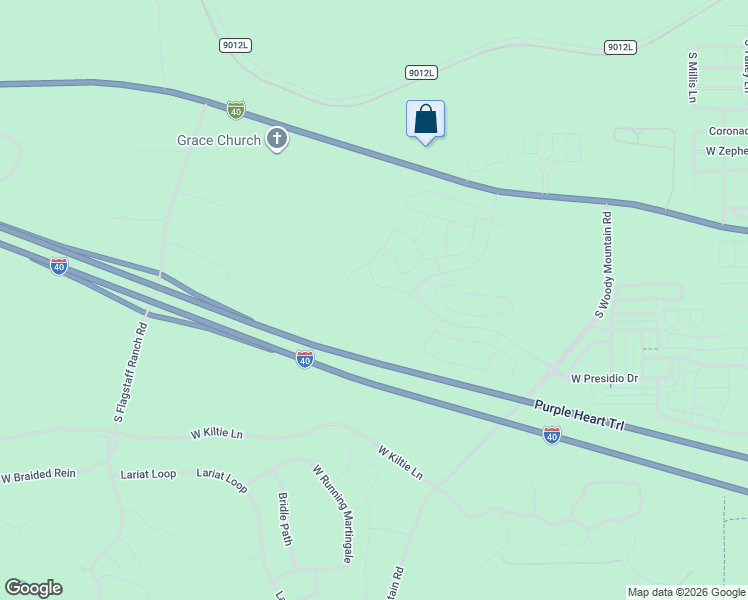 map of restaurants, bars, coffee shops, grocery stores, and more near 3425 West Historic Route 66 in Flagstaff