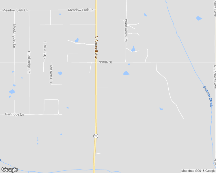 map of restaurants, bars, coffee shops, grocery stores, and more near 11199 Turnstone Lane in Blanchard