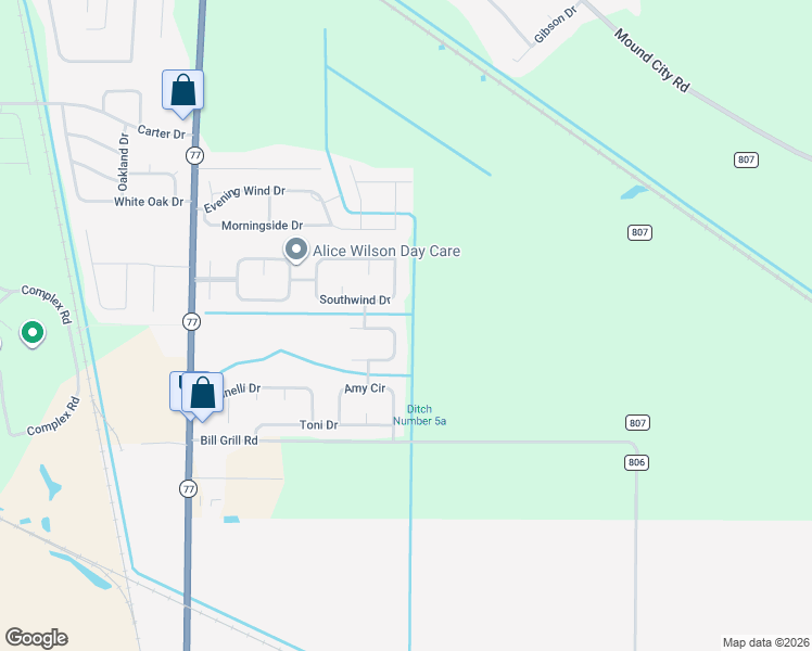 map of restaurants, bars, coffee shops, grocery stores, and more near 261 South Casa View Drive in Marion