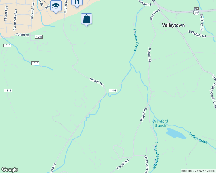 map of restaurants, bars, coffee shops, grocery stores, and more near 897-981 Bristol Avenue in Andrews