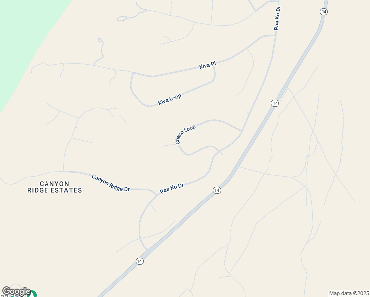 map of restaurants, bars, coffee shops, grocery stores, and more near 24 Chaco Loop in Sandia Park